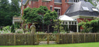 Kastanje pallisade Ø 7,0-9,0 x 250 cm, gepunt, geschild
