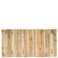 Tuinscherm Enschede, groen geïmpregneerd grenen, RVS-geschroefd, 21-planks (19+2) 180 x 90 cm