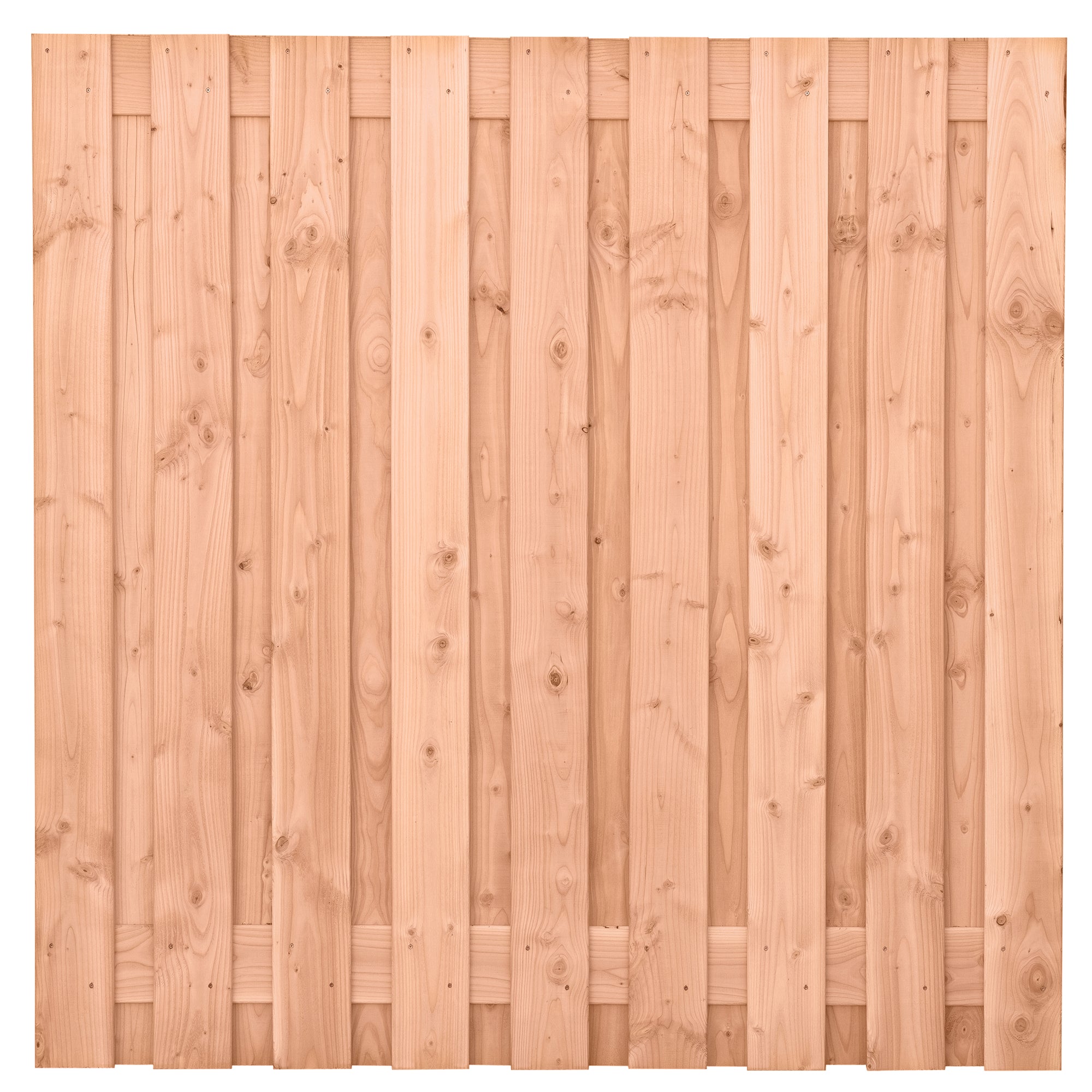 Tuinscherm Salzburg, douglas, RVS-geschroefd, 19-planks (17+2) 180 x 180 cm