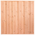 Tuinscherm Saarland, douglas, RVS-geschroefd, 11-planks 180 x 180 cm