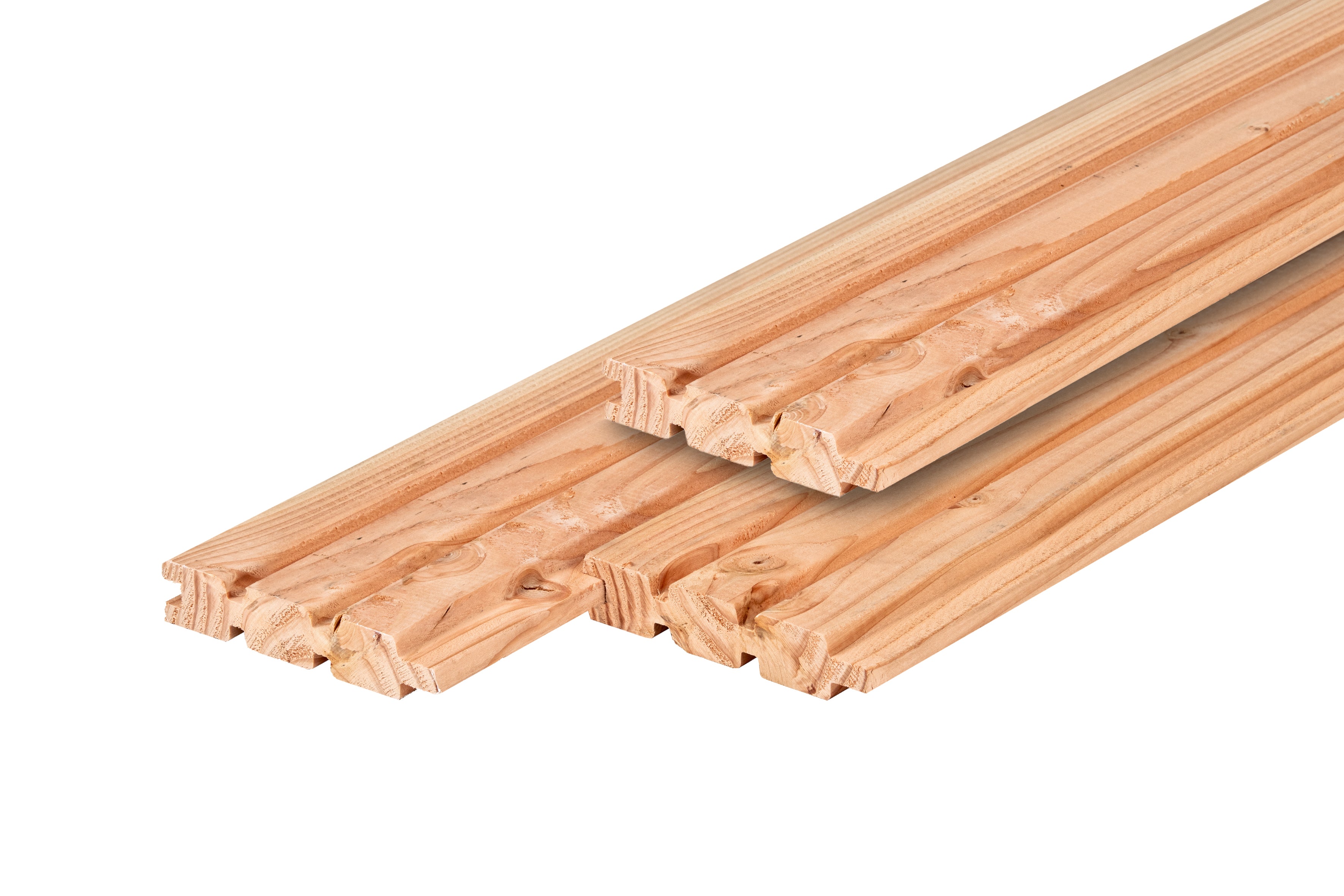 Douglas triple profiel 2,8 x 14,5 x 300 cm, gedroogd, geschaafd
