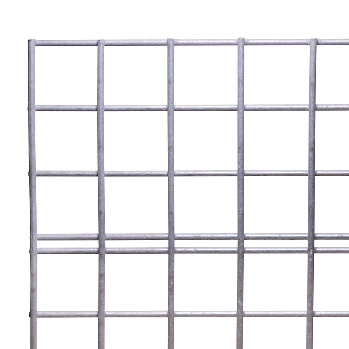 Gaaselement vuurverzinkt maaswijdte 10 x 10 cm, draaddikte 3,8 mm H180 x B90 cm