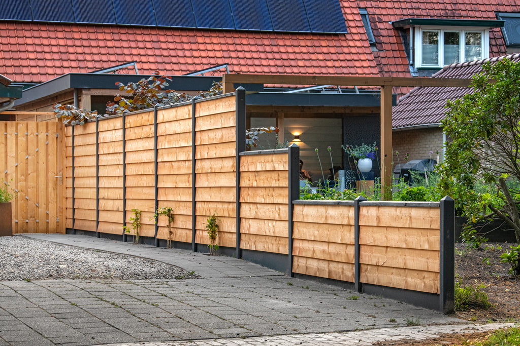 Berton©-paal IJssel antraciet gecoat diamantkop 10 x 10 x 190 cm eindmodel