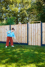 Berton©-paal IJssel antraciet gecoat diamantkop 10 x 10 x 190 cm eindmodel