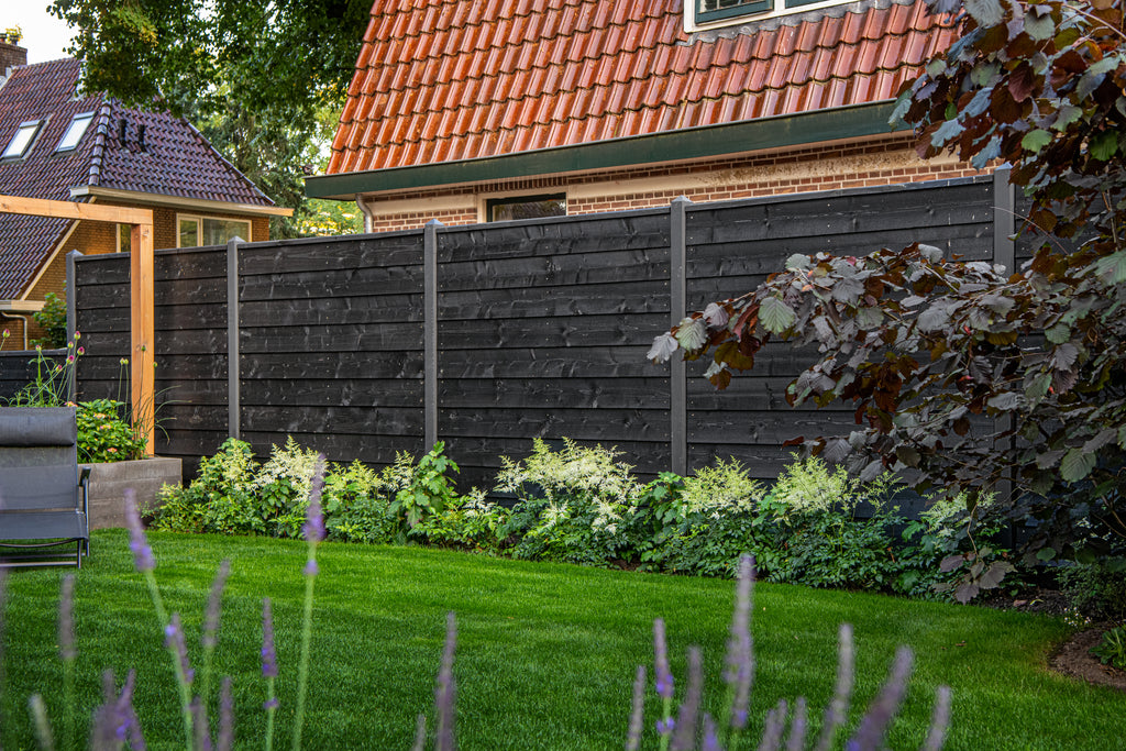 Berton©-paal IJssel antraciet gecoat diamantkop 10 x 10 x 280 cm eindmodel