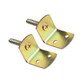 Schermsteun geel verzinkt, per verpakking van 12 stuks
