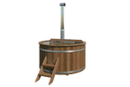Hottub met interne RVS kachel Ø180 cm Thermowood