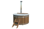 Hottub met interne RVS kachel Ø180 cm Thermowood