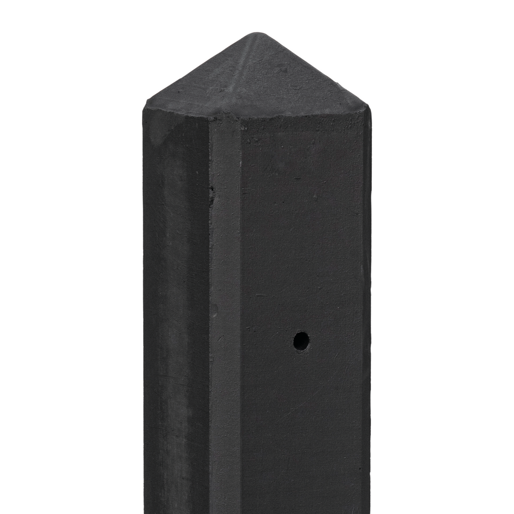 Berton©-paal IJssel antraciet gecoat diamantkop 10 x 10 x 190 cm T-model
