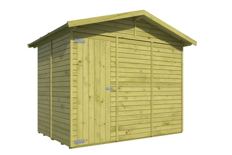 Kiosk Vixen | 16mm | groen geïmpregneerd  | 266 x 175 cm | incl. vloer