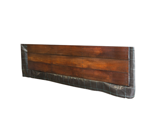 Angelim vermelho hardhout beschoeiingschot 80,0 x 2,0 x 250 cm fijnbezaagd