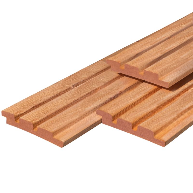 Bangkirai hardhout triple profiel 2,2 x 14,5 x 365 cm geschaafd
