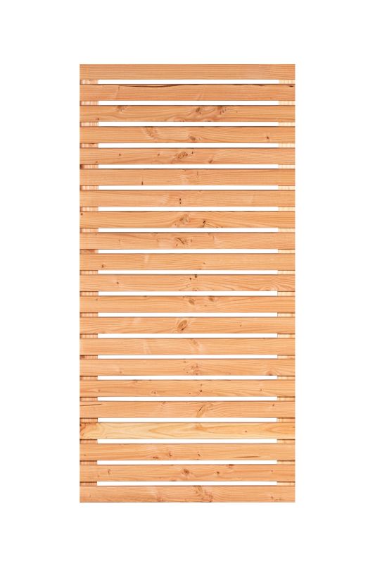 Rhombusscherm Kaprun, douglas, RVS-geschroefd, 90 x 180 cm