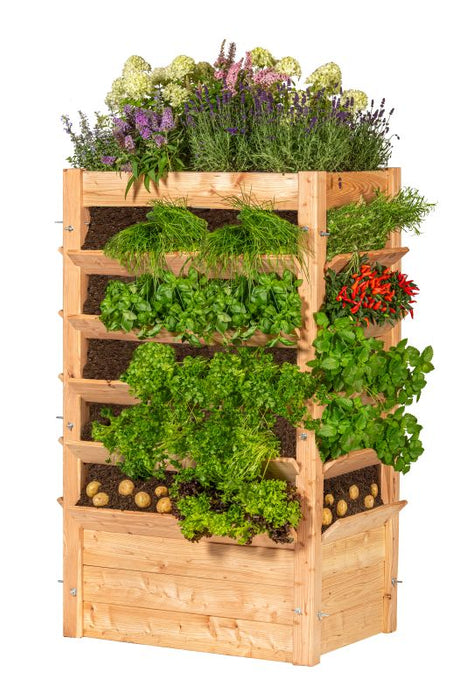 Kruidentoren, lariks B90xD60xH150 cm