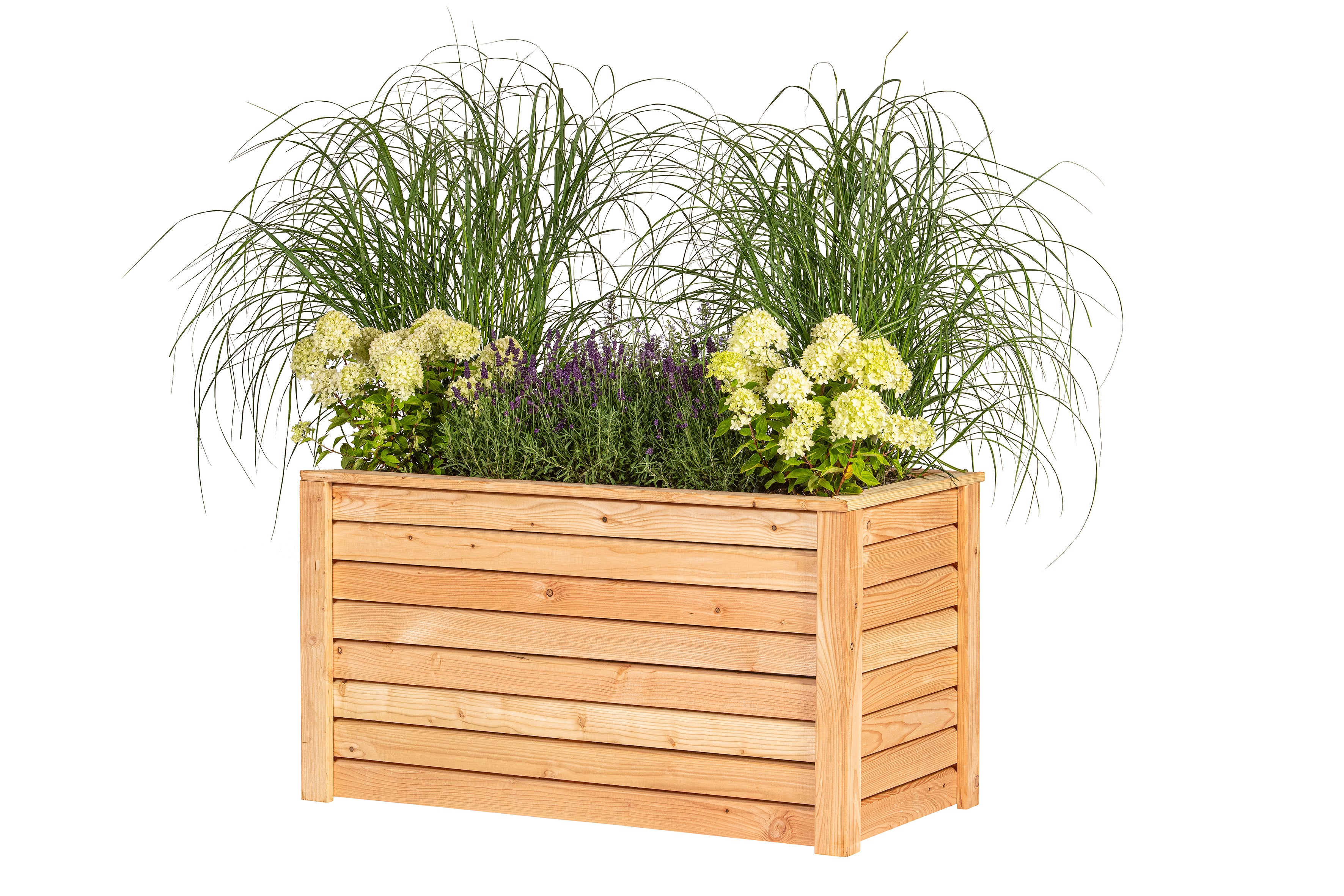 Verhoogde plantenbak Donau, lariks B120xD60xH65 cm
