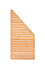 Rhombusscherm Kaprun verloop rechts, douglas, RVS-geschroefd, 90 x 180/90 cm