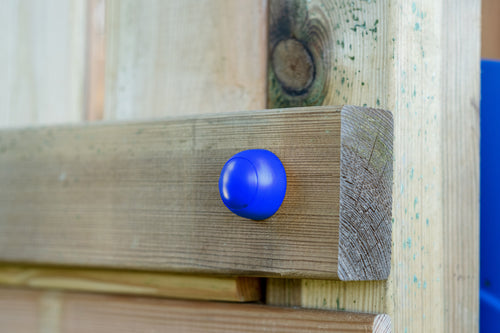 Afdekdop, blauw