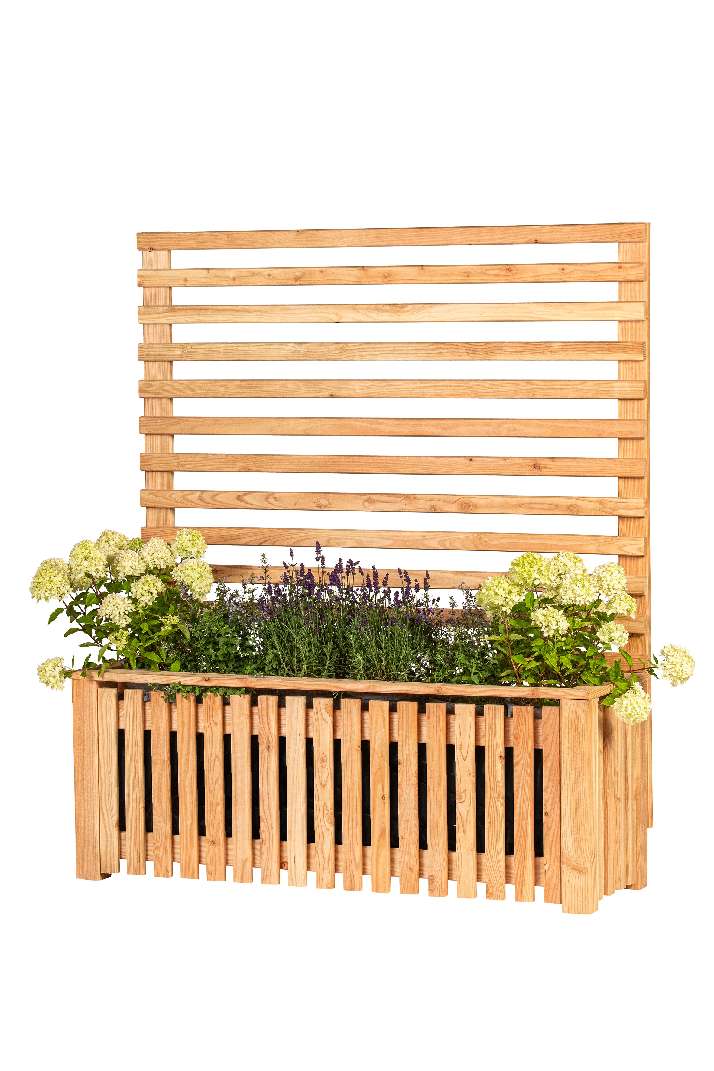Trellis voor plantenbak Mosel/Elbe 130 x 150 cm