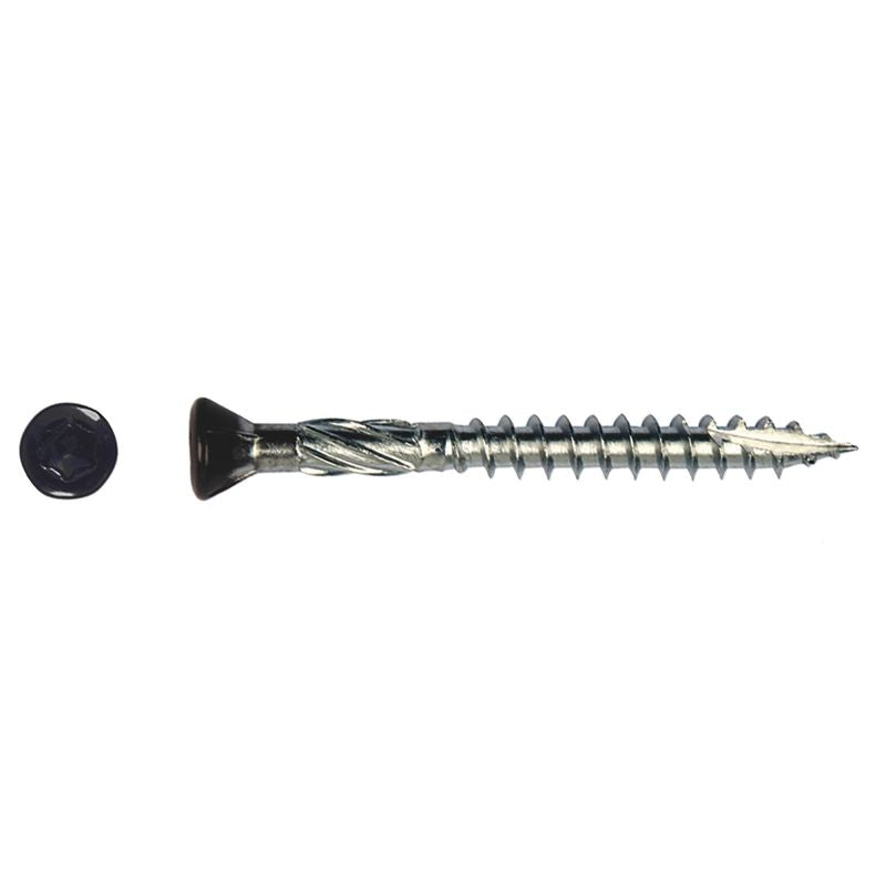 FixGard potdekselschroef met zwart gecoate schroefkop - RVS410 5,0 x 50 mm Tx25 (Doos 200 stuks)
