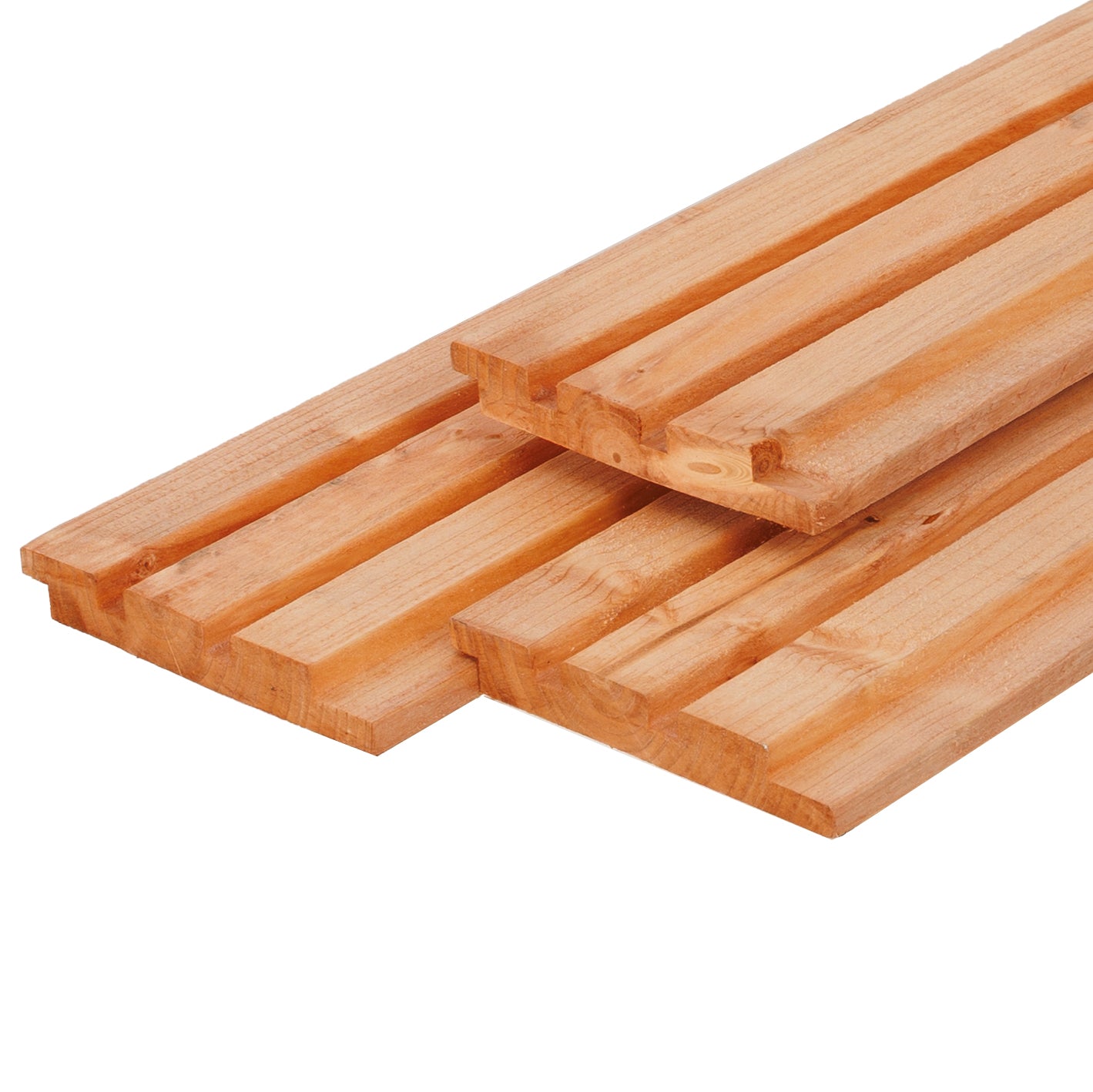 Red Class Wood ME vuren triple profiel 2,2 x 14,0 x 360 cm, gedroogd, geïmpregneerd, geschaafd
