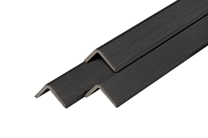 PuraShield composiet hoekprofiel 4,1 x 5,0 x 300 cm, ebony black