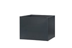 Seneca 200 – Dubbelwandige bloembak antraciet – 200 x 100 x 76 cm