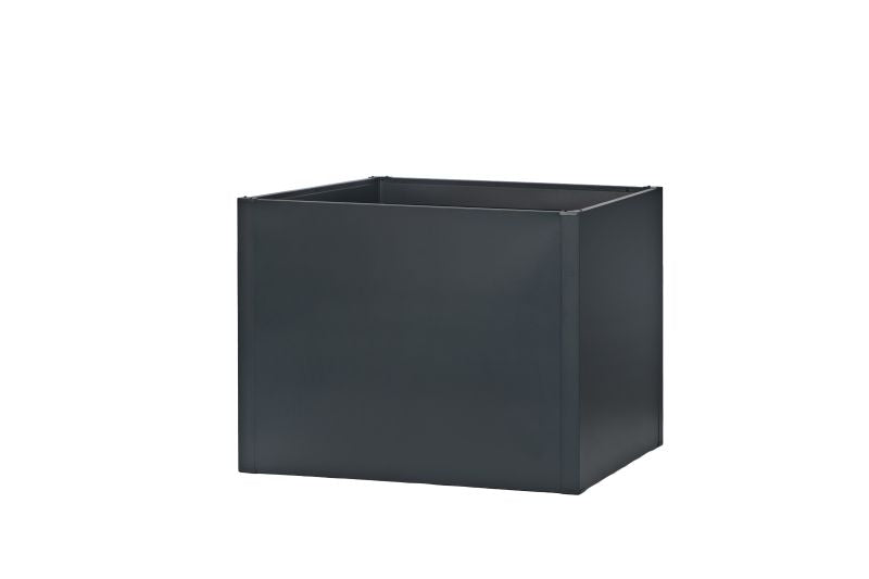 Seneca 150  – Dubbelwandige bloembak antraciet – 150 x 100 x 76 cm