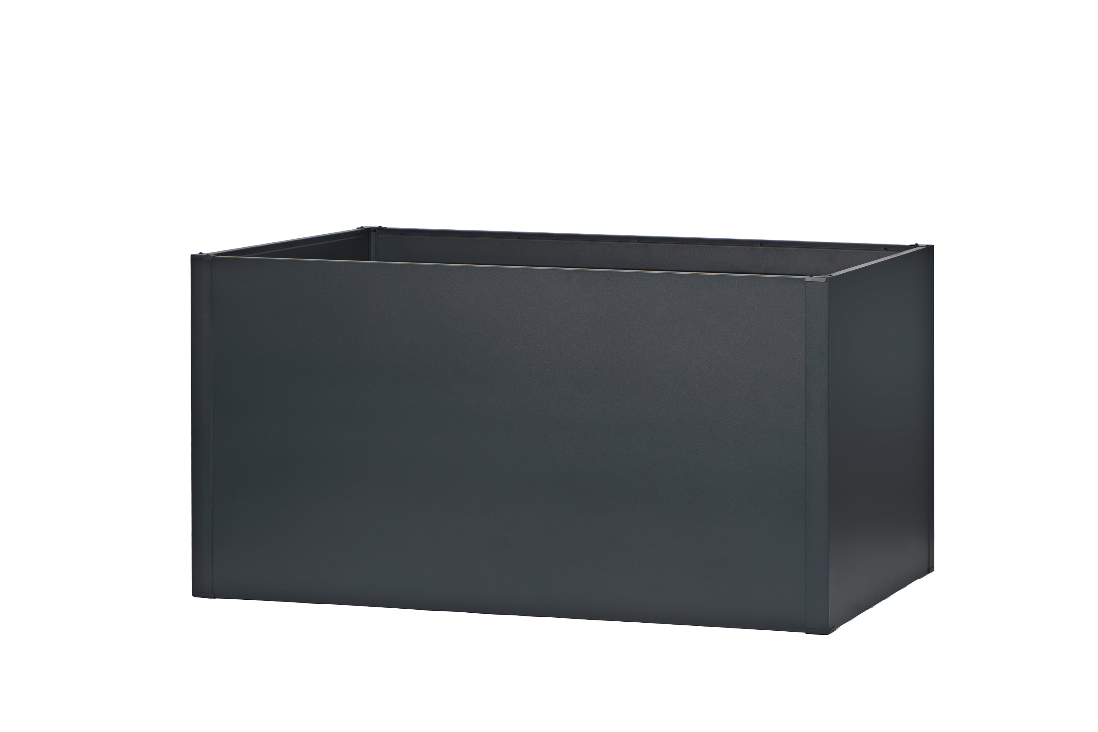 Seneca 150  – Dubbelwandige bloembak antraciet – 150 x 100 x 76 cm