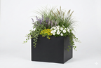 Seneca 200 – Dubbelwandige bloembak antraciet – 200 x 100 x 76 cm