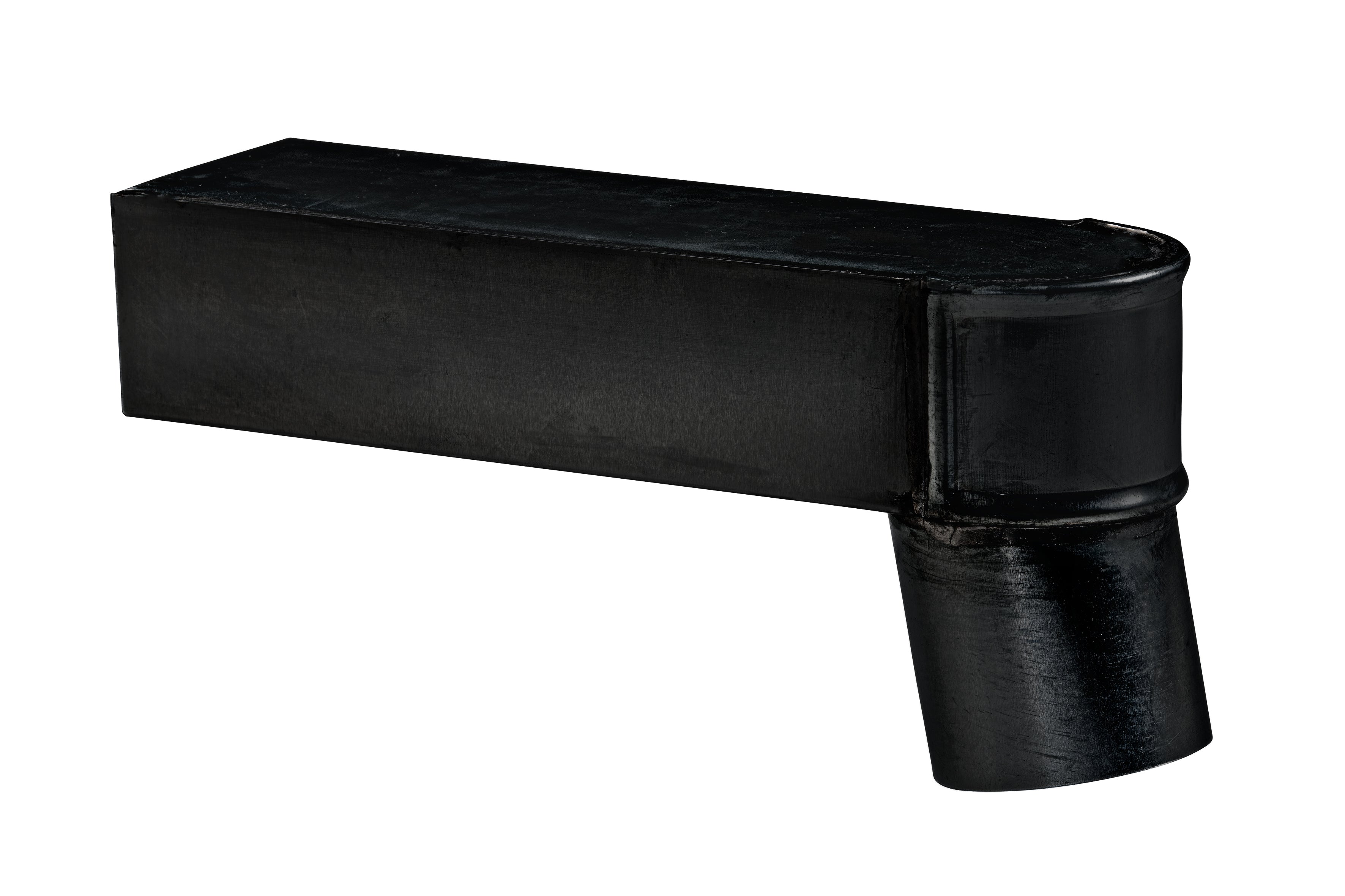 HWA Connector voor stadsdoorvoer | 60 mm | Zwart gecoat