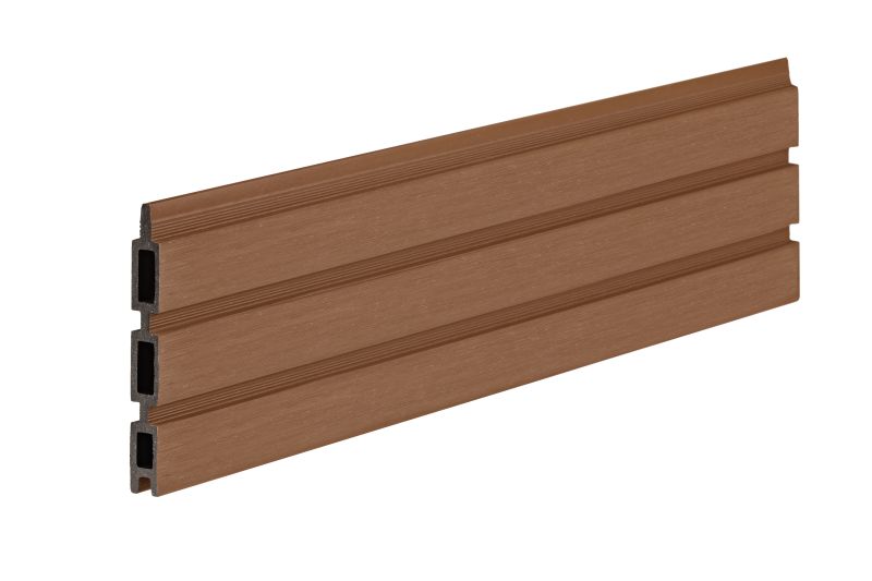 PuraFence Classic composiet plank 2,0 x 16,1 x 182 cm, teak