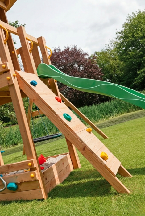 Aanbouwklimwand speeltoestel Wall, douglas