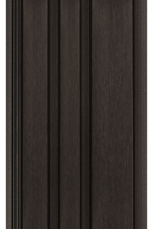 PuraTech 195 Composiet gevelbekleding Ebony Black 3,3 x 19,5 x 390 cm