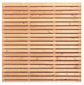 Tuinscherm Villach, douglas, RVS-geschroefd, 40-planks (36+4) 180 x 180 cm