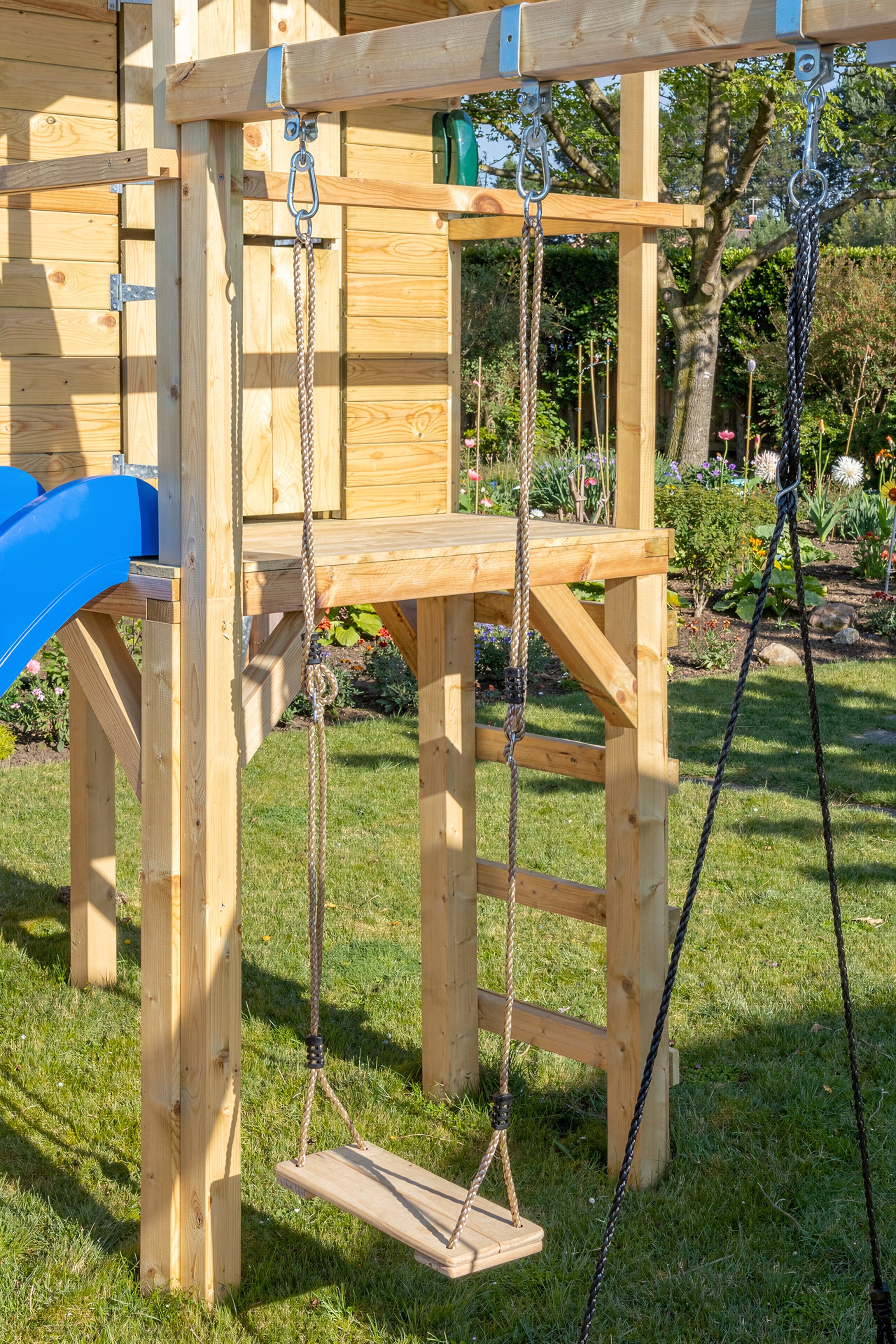 Houten schommeplank geïmpregneerd