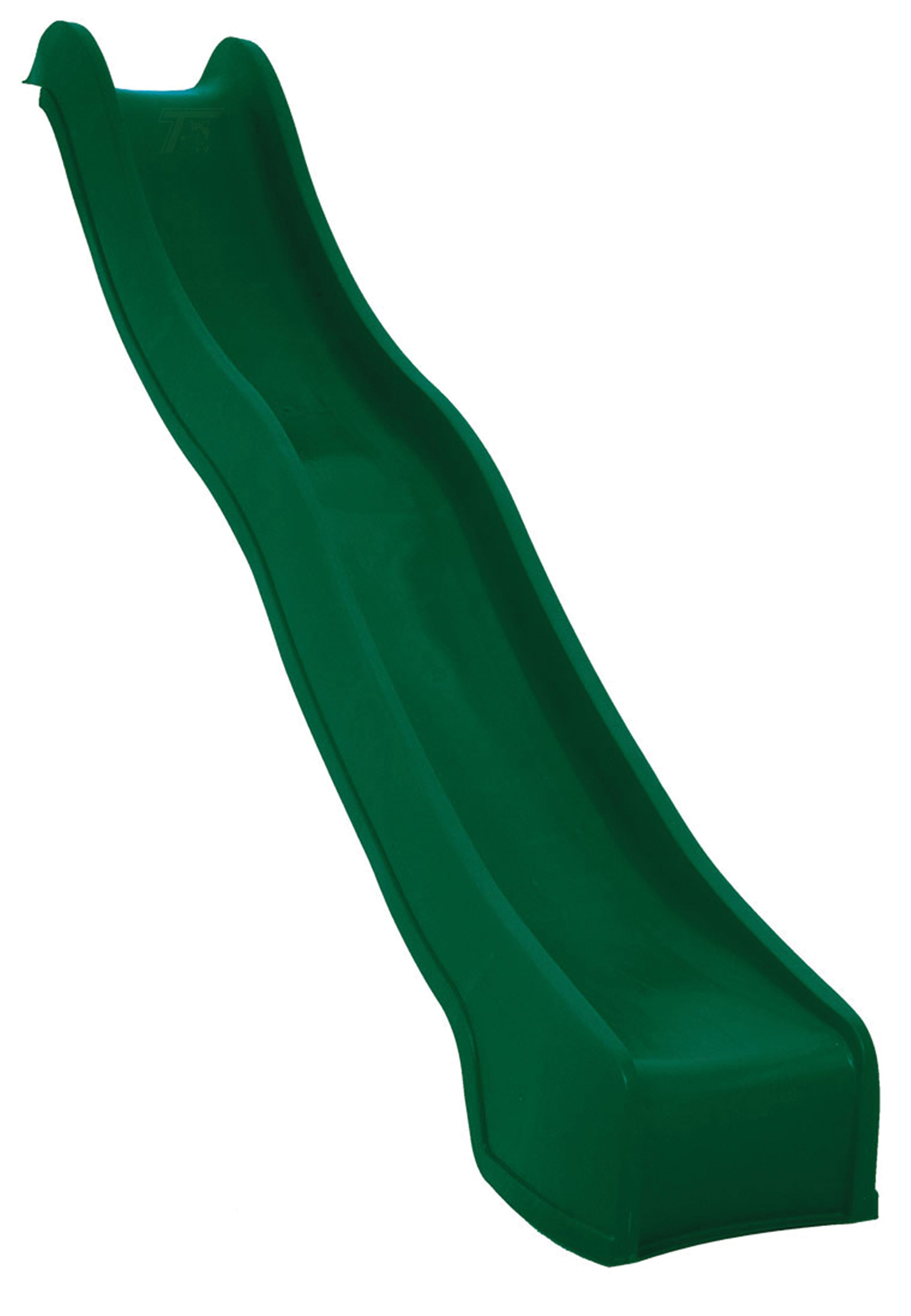 Waveglijbaan kunststof 265 cm groen