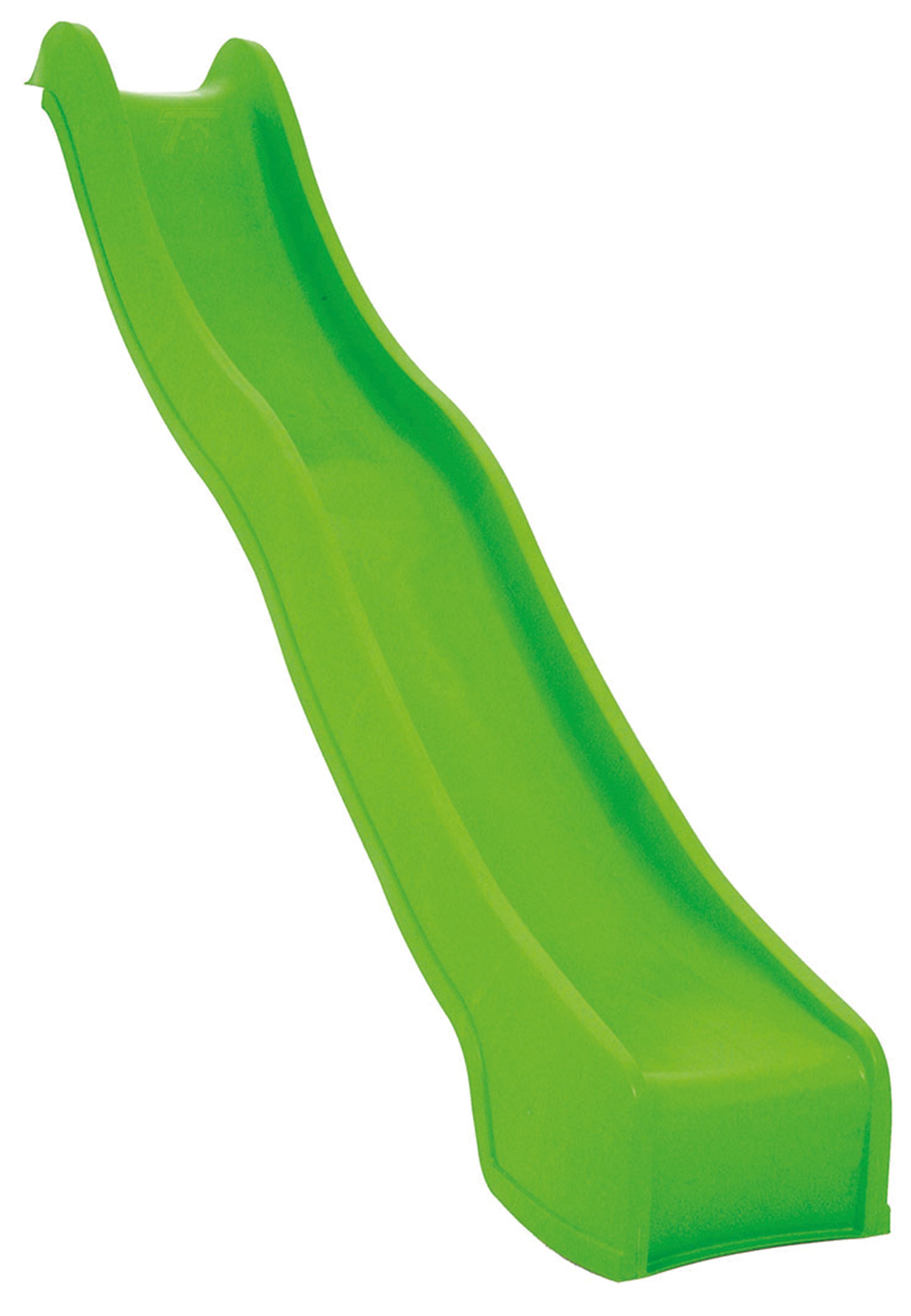 Waveglijbaan kunststof 265 cm appel-groen