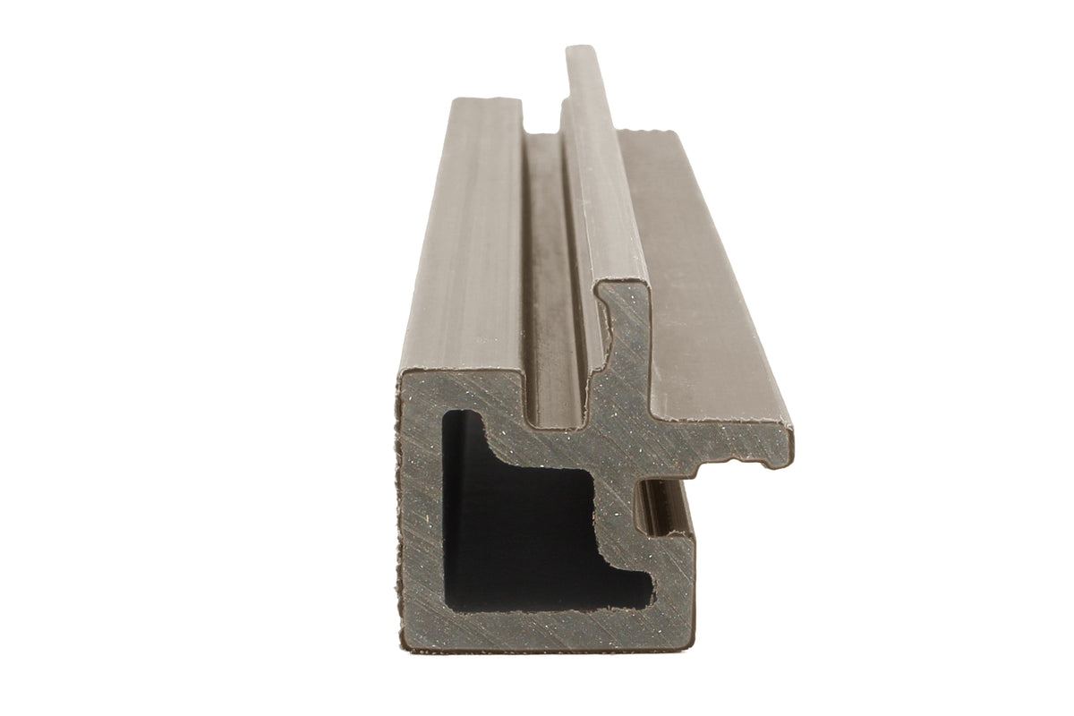 PuraTech composiet hoekprofiel 6,7 x 6,7 x 290 cm, light grey