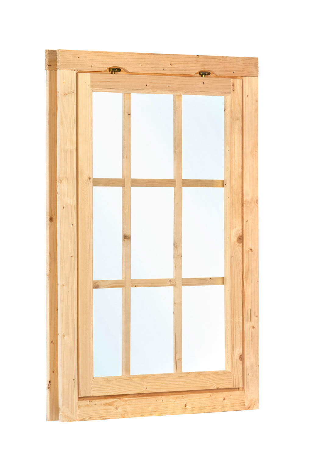 Uitzetraam enkel W1 vuren 85 x 120,5 cm