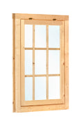 Uitzetraam enkel W1 vuren 85 x 120,5 cm