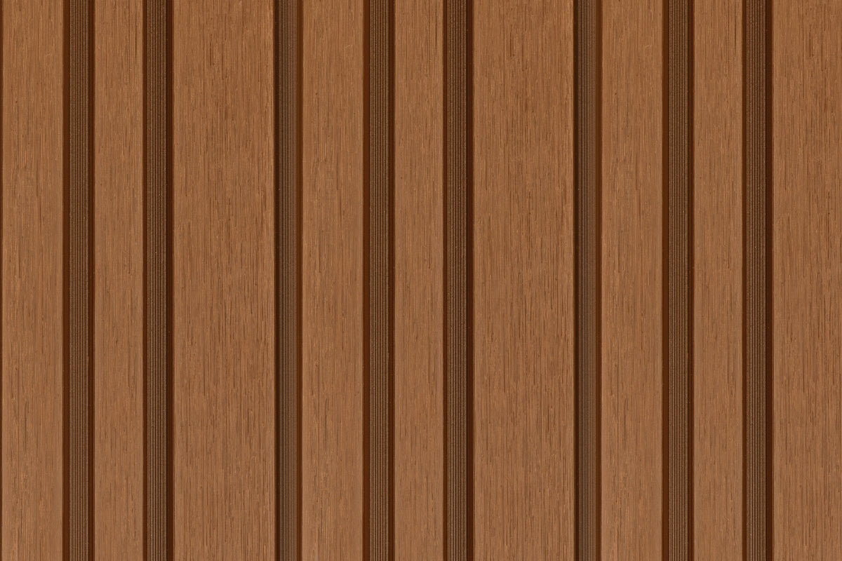 PuraTech 195 Composiet gevelbekleding Teak 3,3 x 19,5 x 290 cm