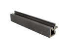 PuraTech composiet hoekprofiel 6,7 x 6,7 x 290 cm, dark grey