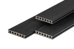 PuraShield composiet vlonderplank 2,3 x 13,8 x 300 cm, ebony black, semi-massief, fijne houtnerf, clip systeem