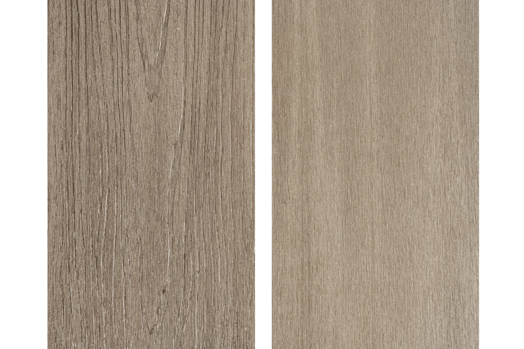 PuraShield composiet vlonderplank 2,3 x 13,8 x 400 cm, light grey, semi-massief, fijne houtnerf, clip systeem