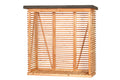 Openhaardhout berging, douglas B200 x D80 x H190 cm