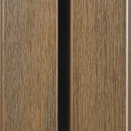 PuraTech 55 composiet dubbel profiel 3,3 x 17,0 x 390 cm, teak, fijne houtnerf