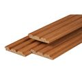 Fraké hardhout triple profiel 2,1 x 14,5 x 335 cm, thermisch gemodificeerd, geschaafd