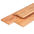 Douglas t&g-profiel 1,8 x 14,5 x 500 cm, gedroogd, geschaafd, 2 zijden vellingkant
