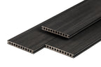 PuraShield composiet vlonderplank 2,3 x 21,0 x 300 cm, ebony black, semi-massief, fijne houtnerf, clip systeem