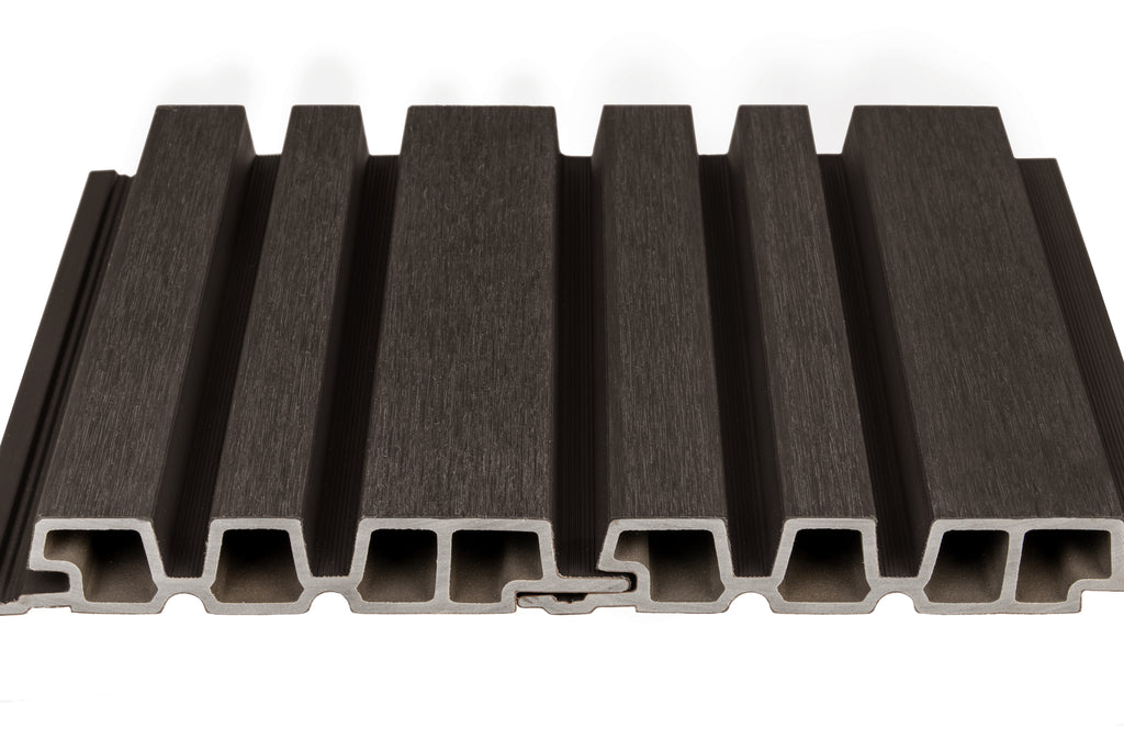 PuraTech 195 Composiet gevelbekleding Ebony Black 3,3 x 19,5 x 390 cm
